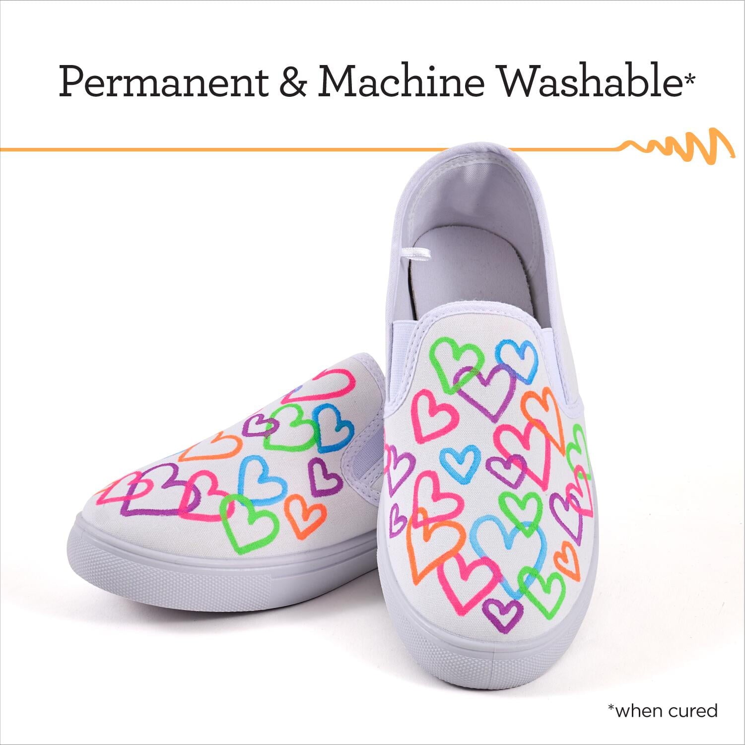 Apple Barrel Multi-Surface Medium Tip Paint Pens Set, Neon, 5 pc