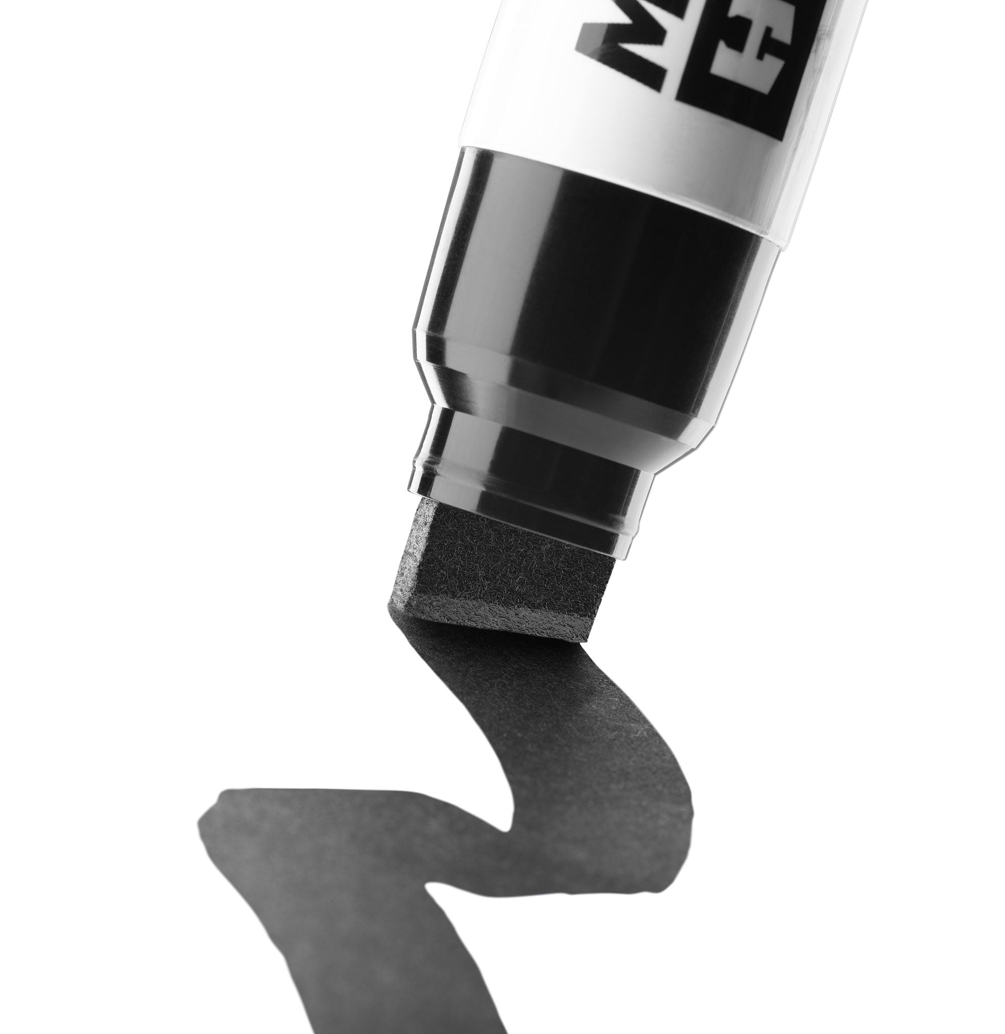 (2 pack) HART 1-Pack Black Monster Chisel Permanent Marker