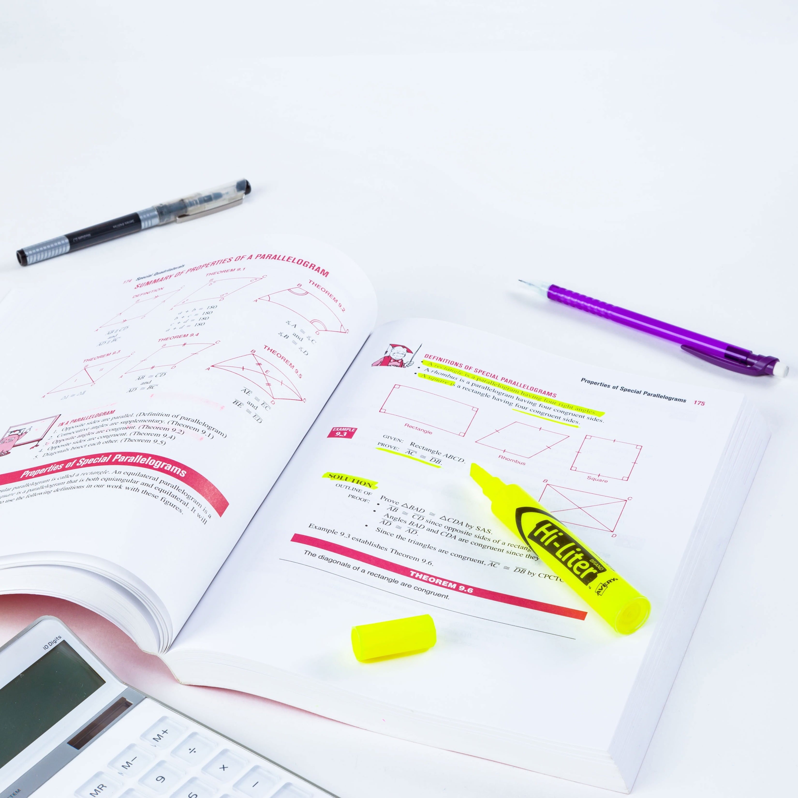 Avery Hi-Liter Desk-Style Highlighters, SmearSafe, Chisel Tip, 2 Yellow Highlighters (24081)