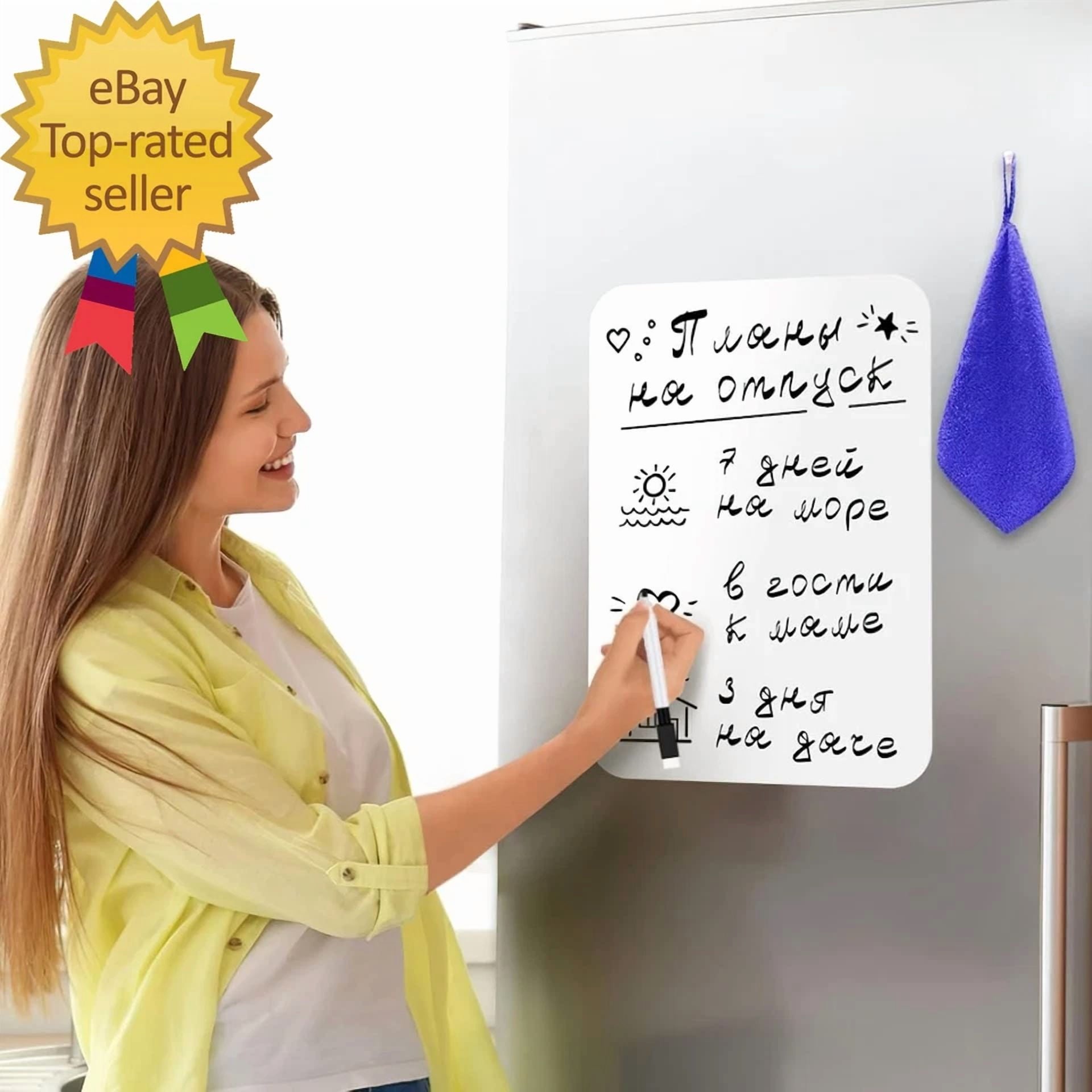 72 Pcs Black Magnetic Dry Erase Markers With Eraser Cap, White Board Mini Dry