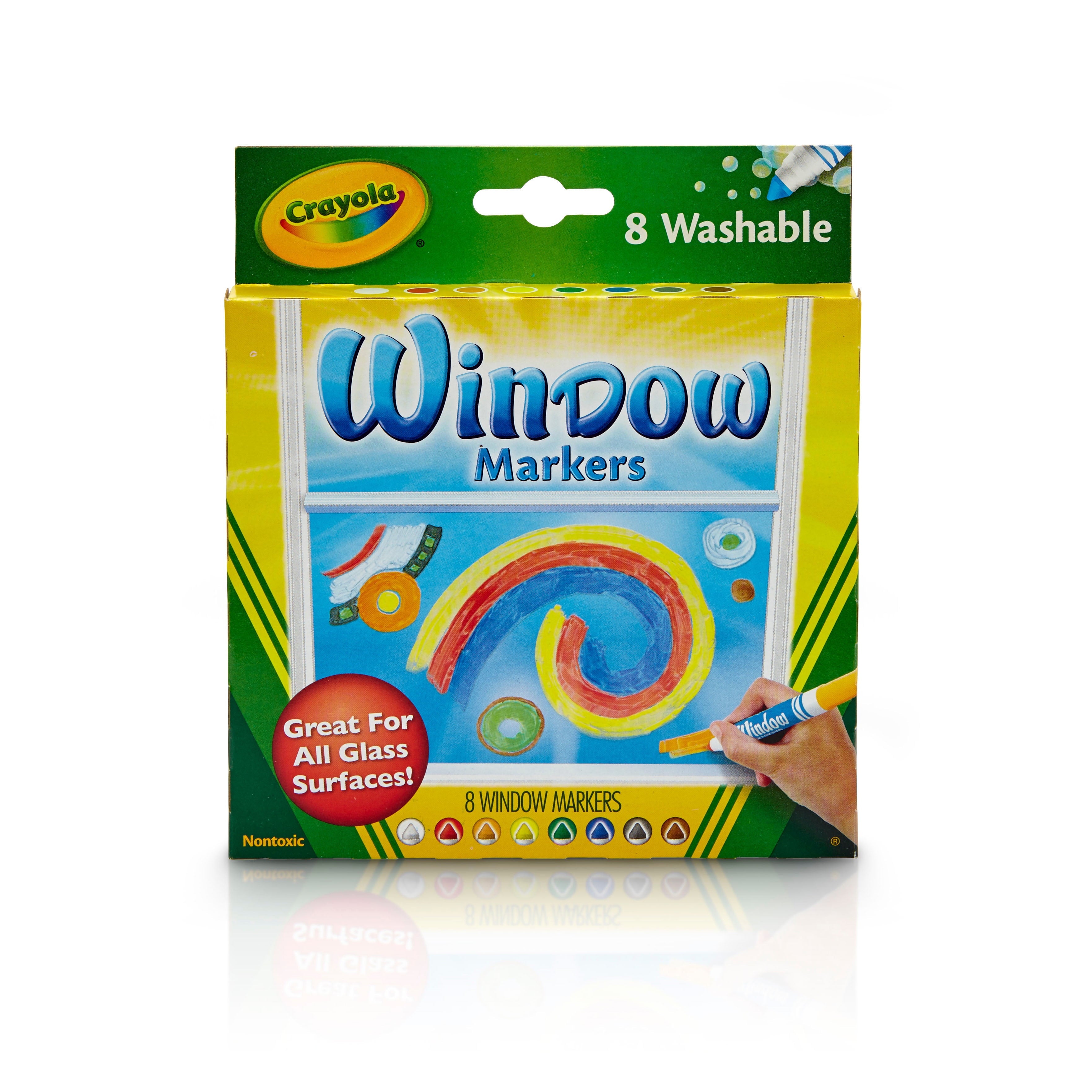 Crayola 8 count Washable Window Markers