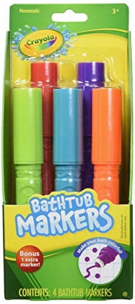 Crayola Bathtub Markers, Assorted Colors 5 each