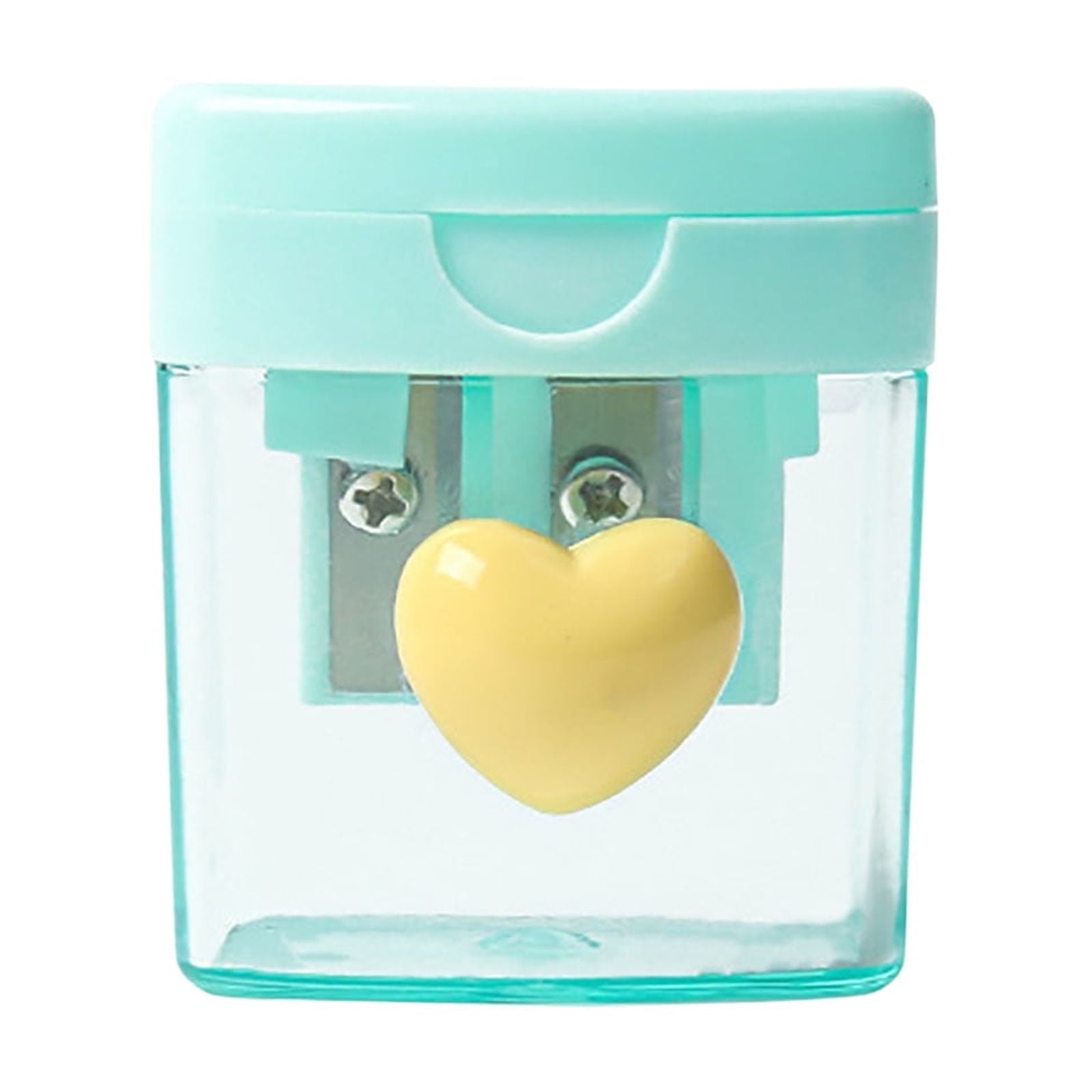 3-Ring Binder Zipper Pouch: Dual-Compartment Clear Window Pencil Case for Pens Cosmetics - 10" x 7.5" Office Travel Organizer(Blue)