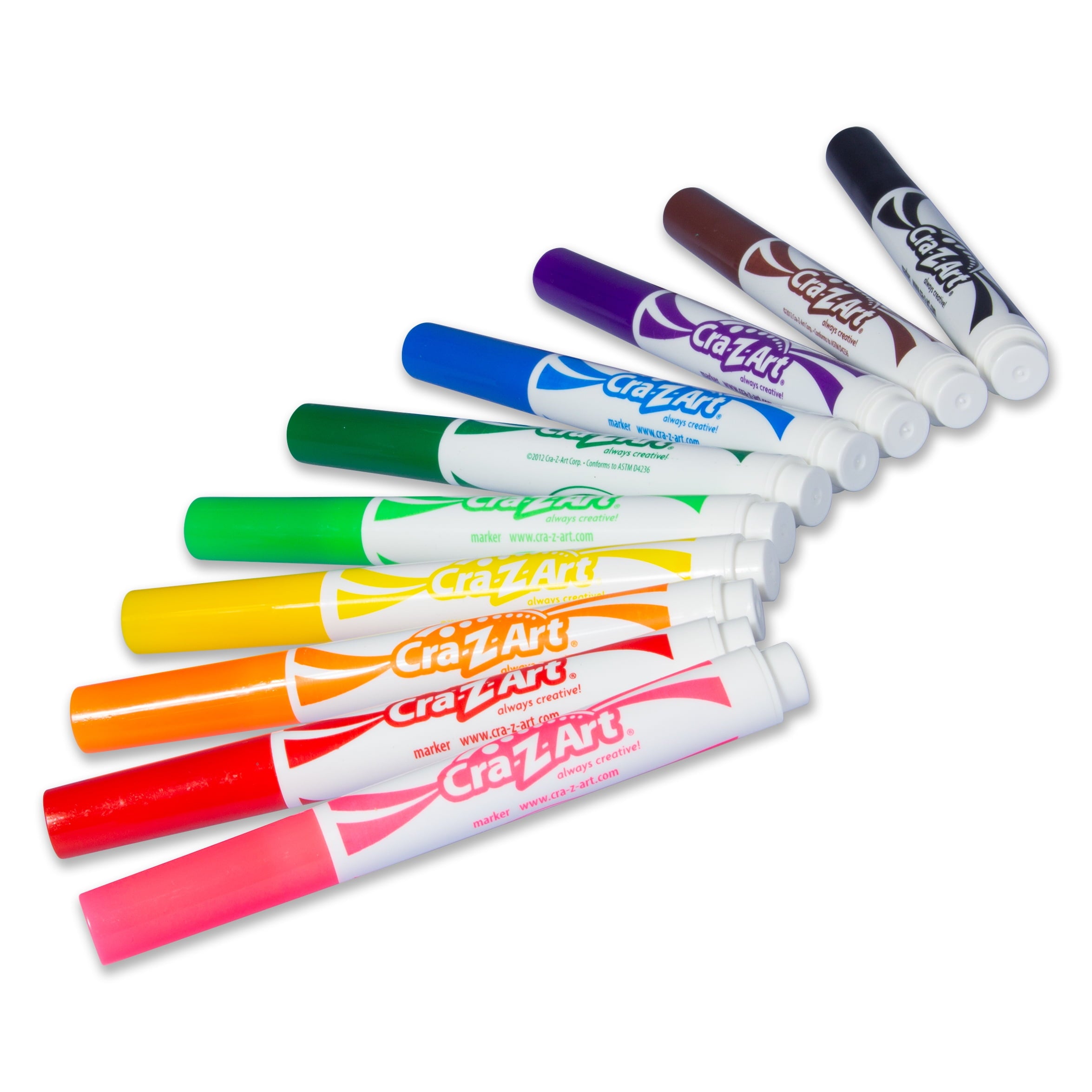 Cra-Z-Art Washable Super Tip Markers, 30 Count