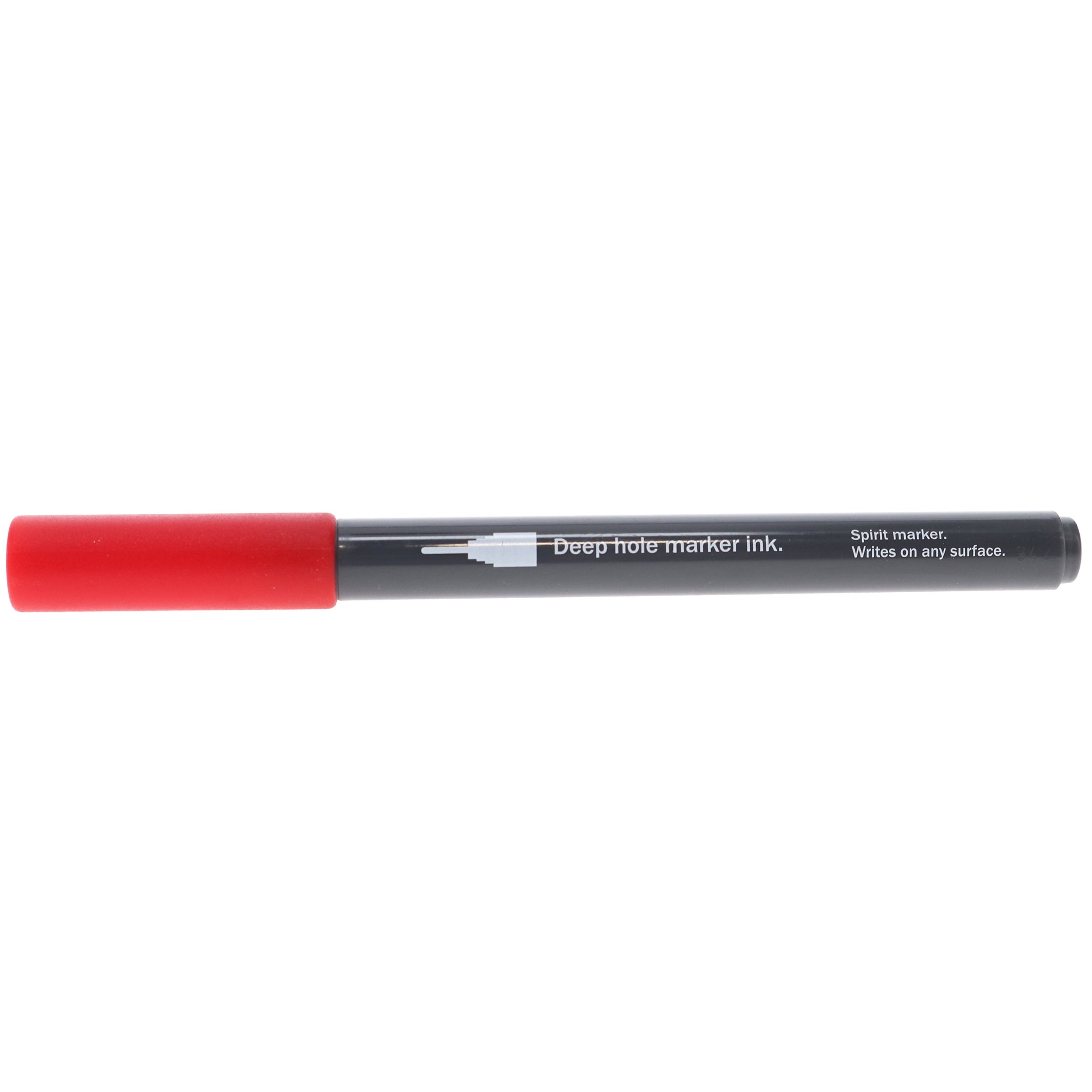 Hultafors Deep-Hole Permanent Marker (Red) (2-Pack)