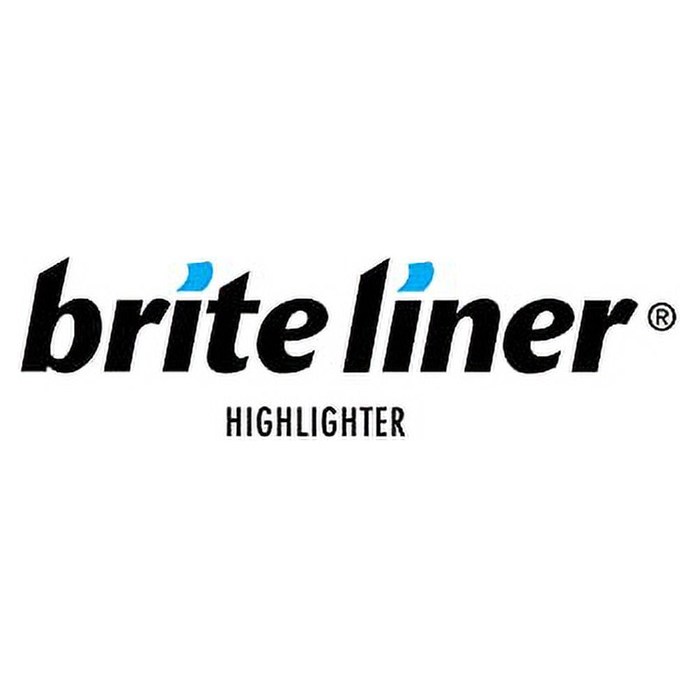 BIC® Brite Liner® Highlighters, Blue, Box Of 12