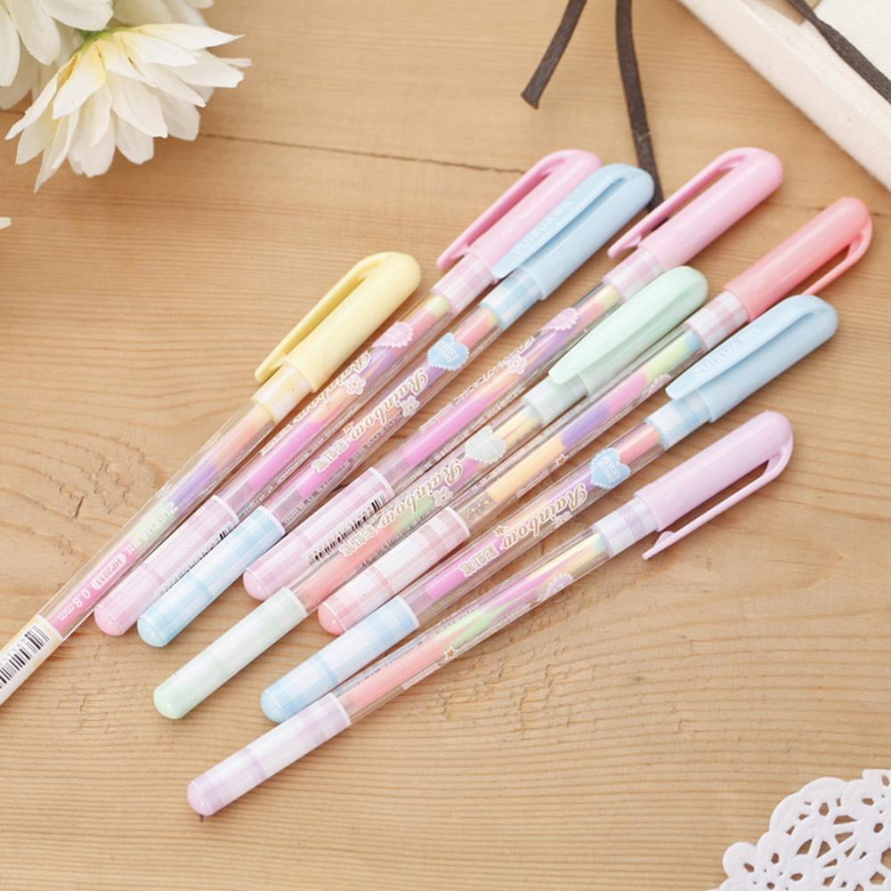 1pc Highlighter Pastels Colorful Ink Rainbow Color Color Gouache Pen Pens G M5V6 K6A7