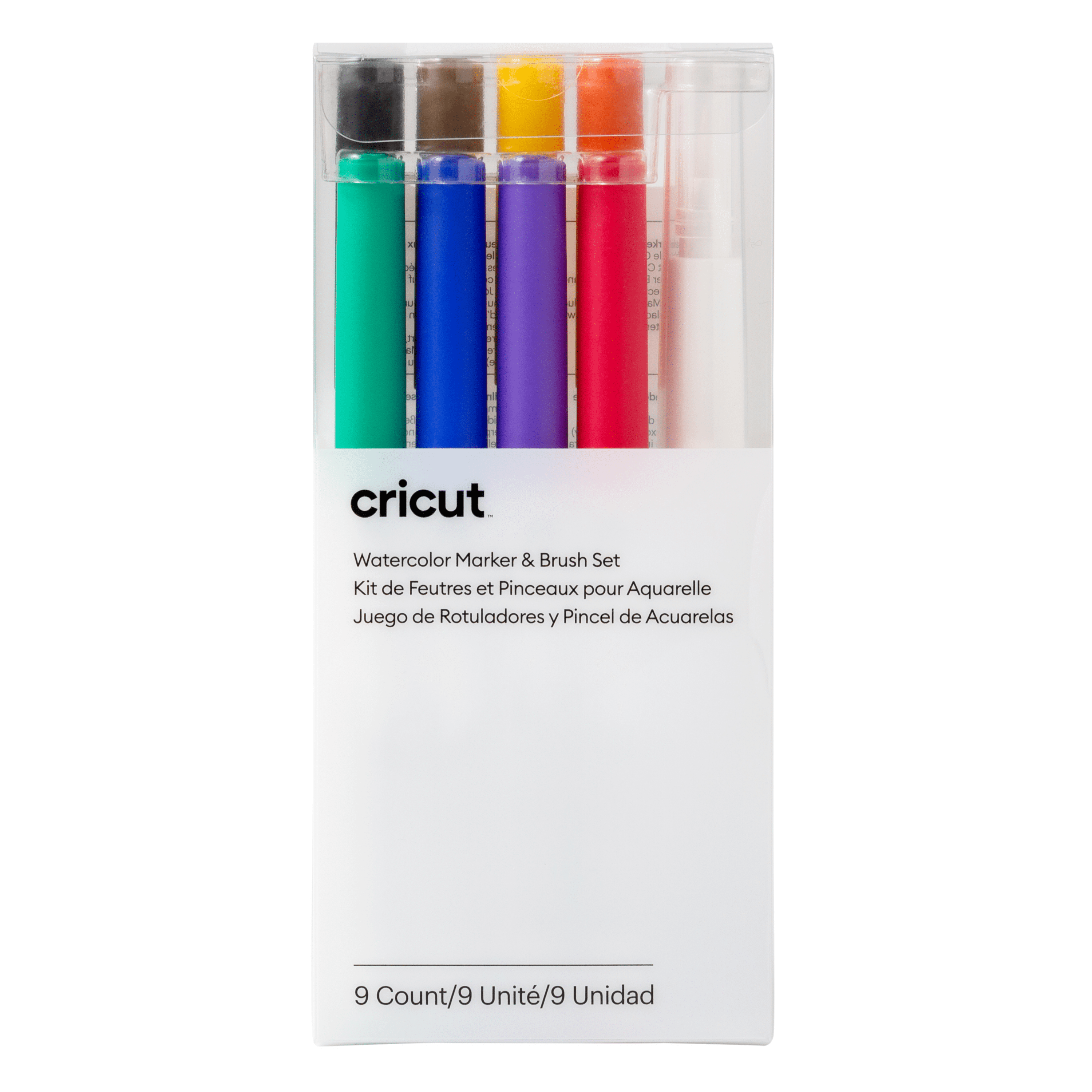 Cricut® Watercolor Marker & Brush Set (9 ct), 1.0 mm