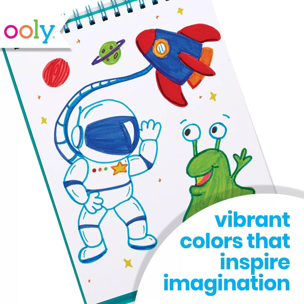 OOLY Mighty Mega Washable Markers with Jumbo Grip for Small Hands, 8 count