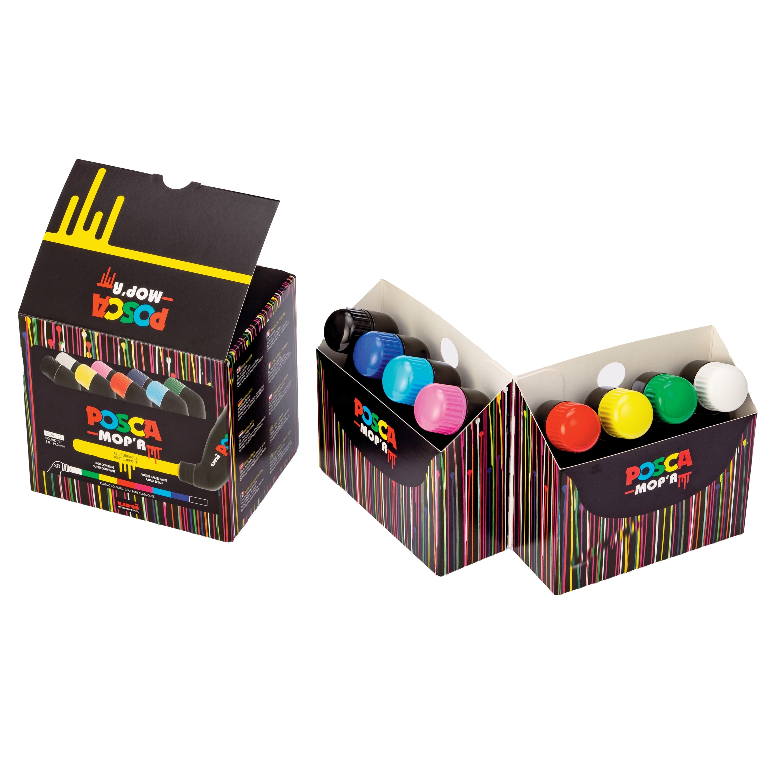 POSCA MOP'R Paint Markers, Set of 8