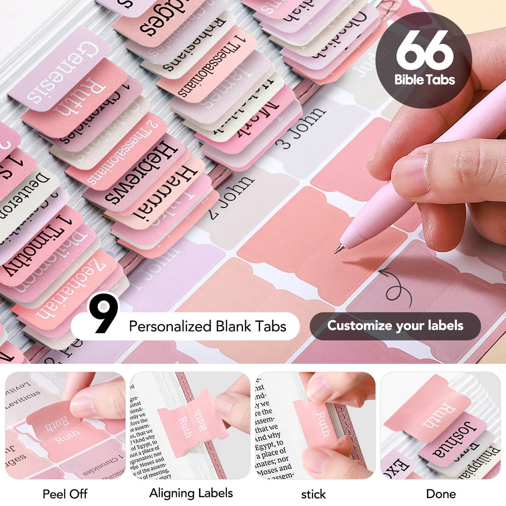 Livhil 154pcs Bible Study Supplies Complete Bible Journaling Kit, Christian Gifts for Women, Bible Study Tools for Devoted Christian Learner