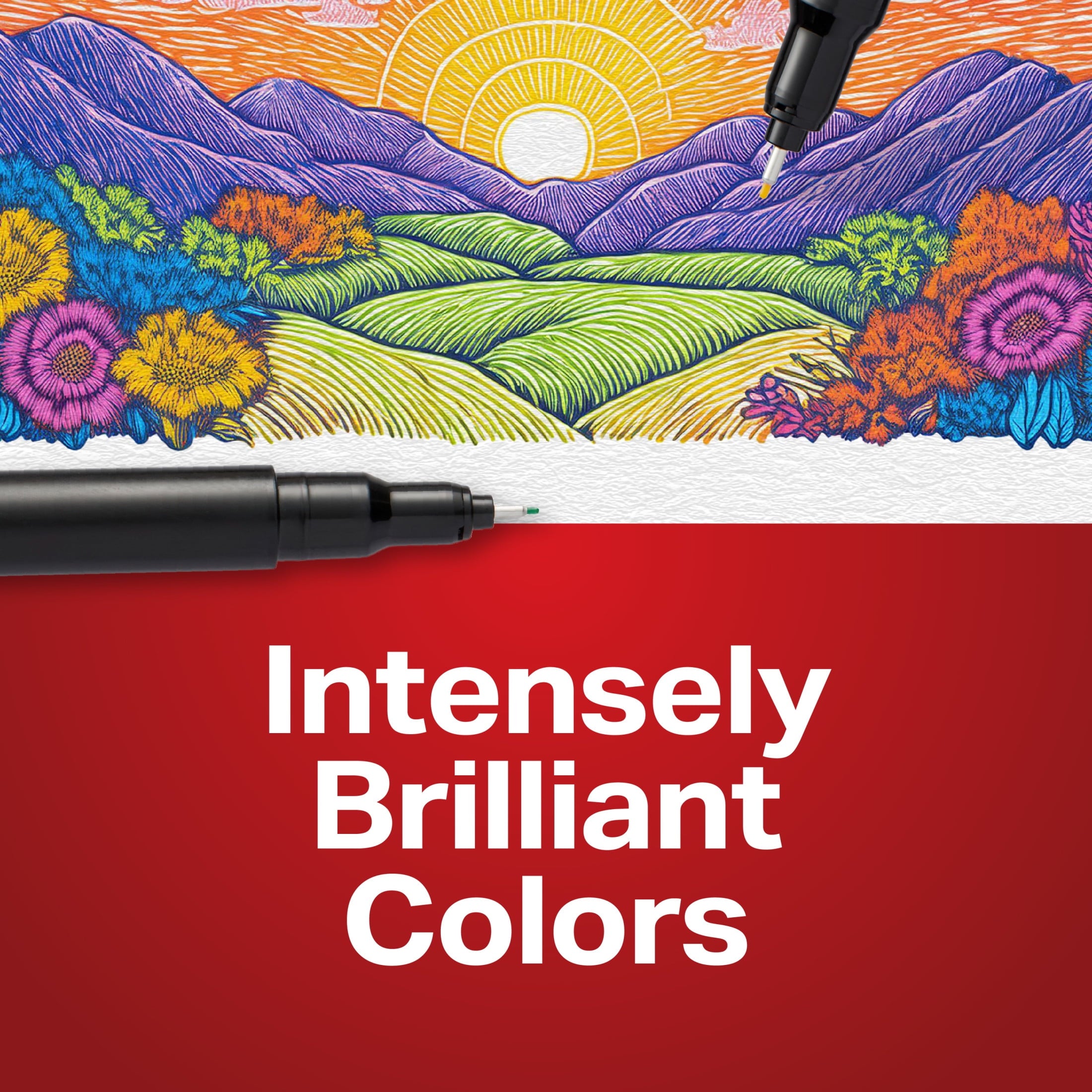 Sharpie Fine Point Pens, 0.8 mm, Assorted Colors, 4 Count