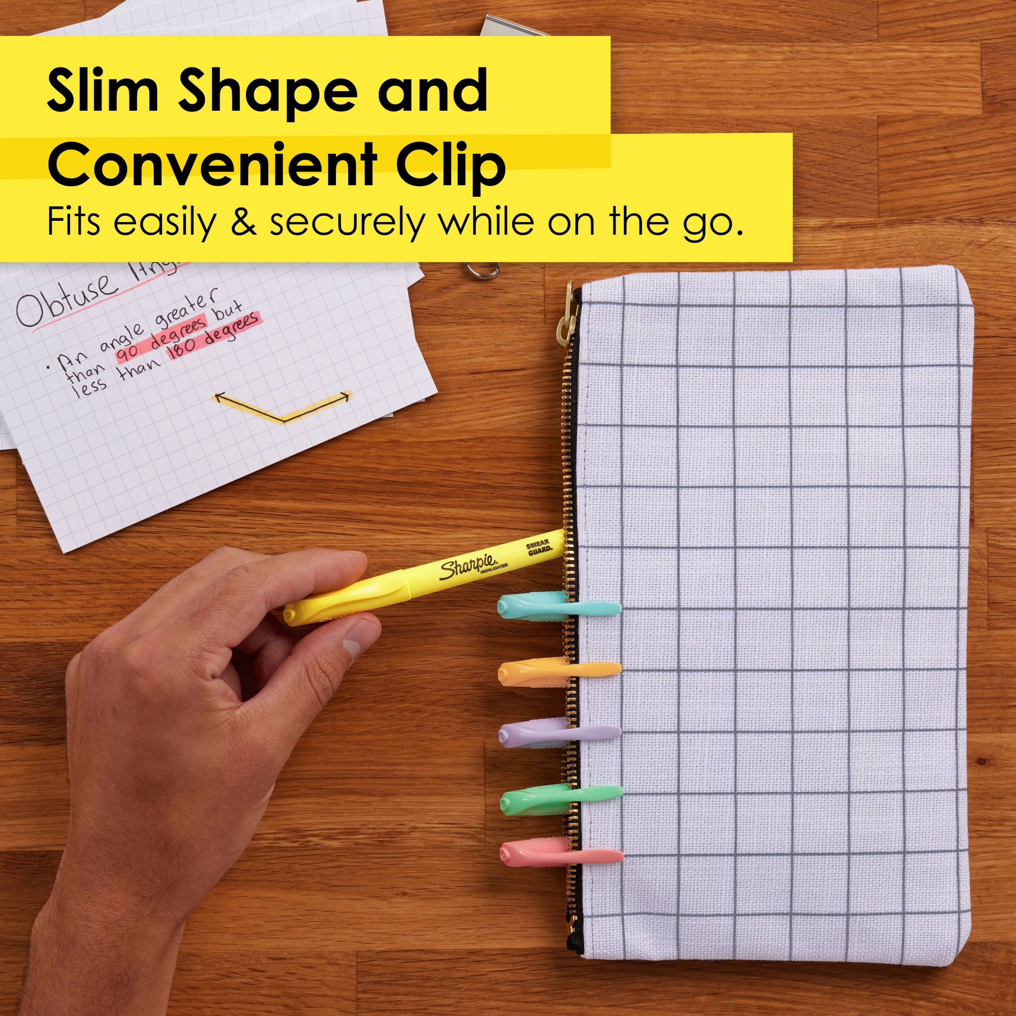 Sharpie Accent Highlighters w/Smear Guard