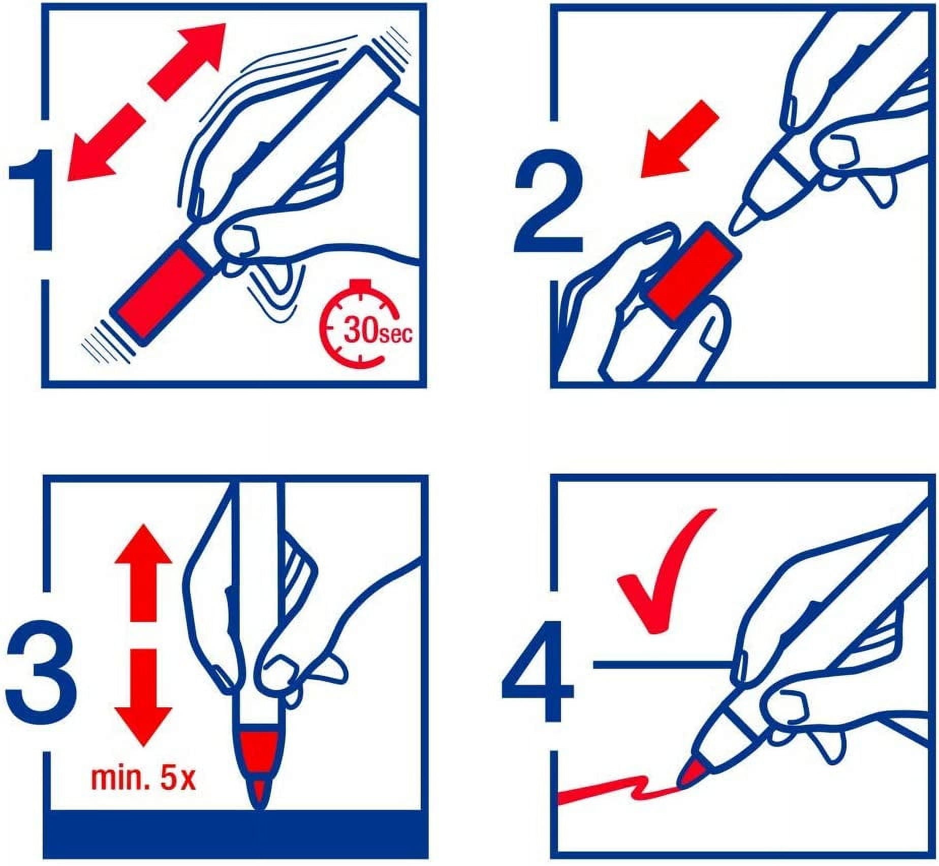 Edding 780 Extra Fine Paint Marker - White - Pack of 10