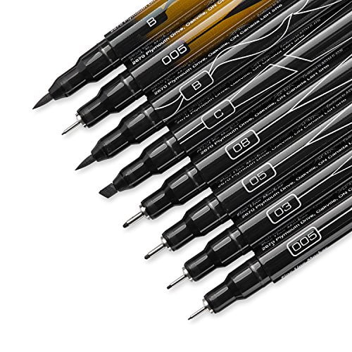 Prismacolor Premier Fine Line Marker Set, 8-Color, Manga Colors