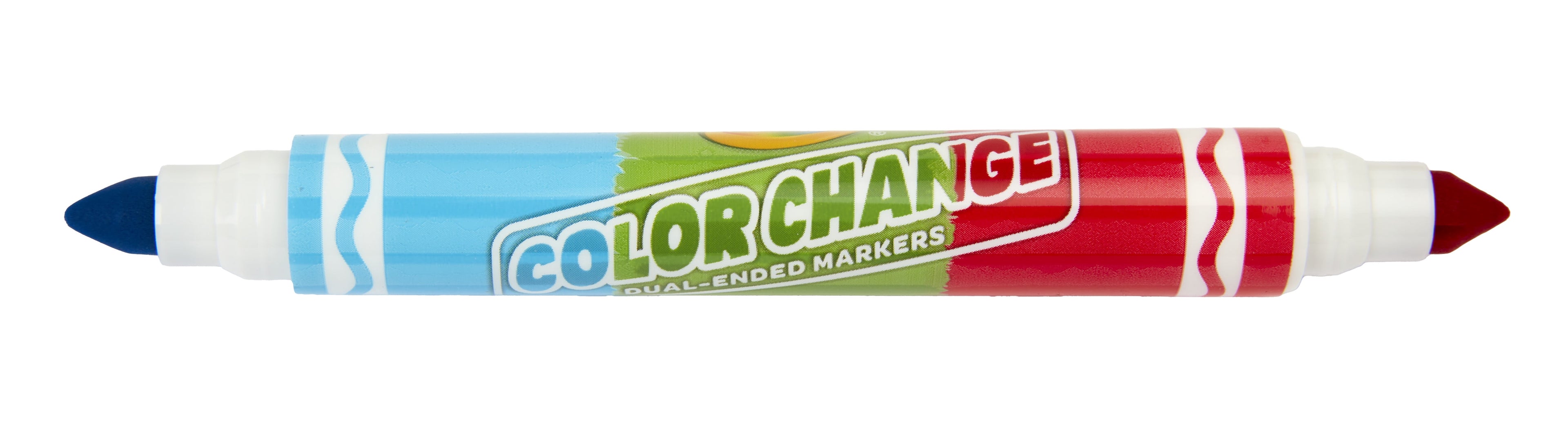 Crayola Color Changing Dual Tip Broad Line Markers, 8 Ct, School Supplies for Kids and Teachers, Gift