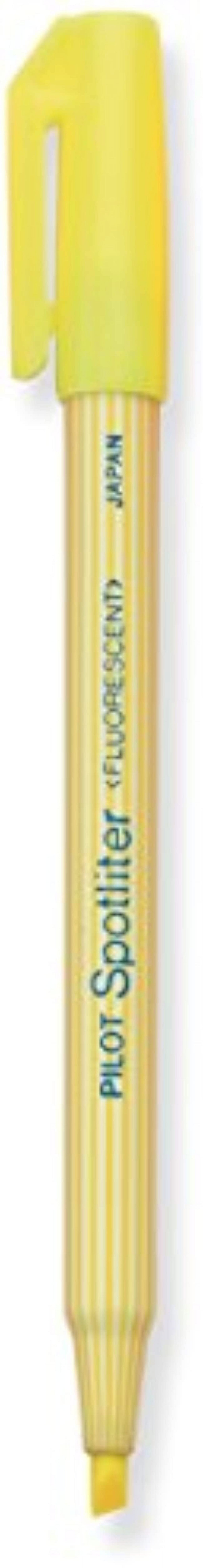 Pilot Spotliter Fluorescent Highlighters, Chisel Tip, Yellow, Dozen Box (45011)