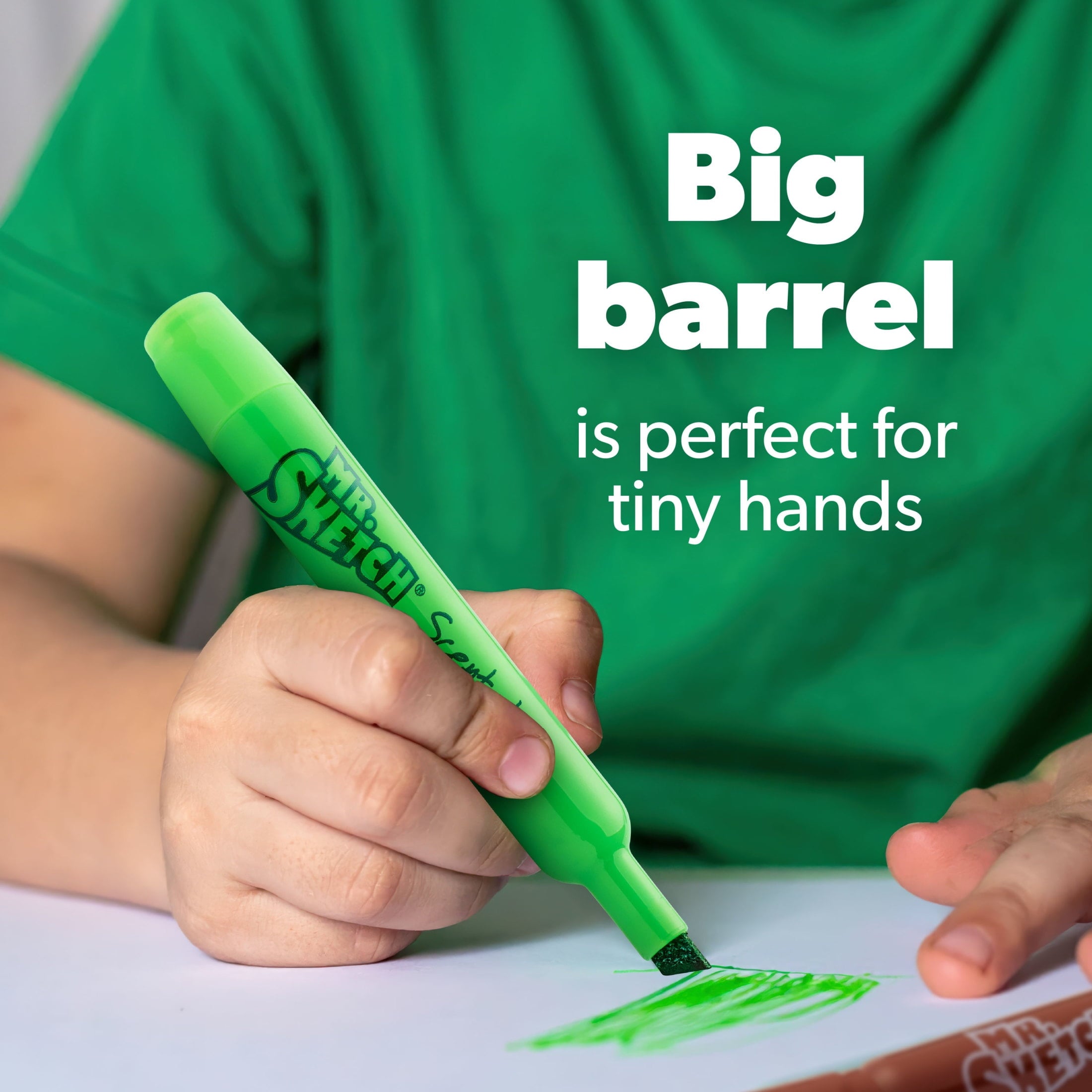 Mr. Sketch Scented Markers, Chisel Tip, Assorted Colors, 12 Count