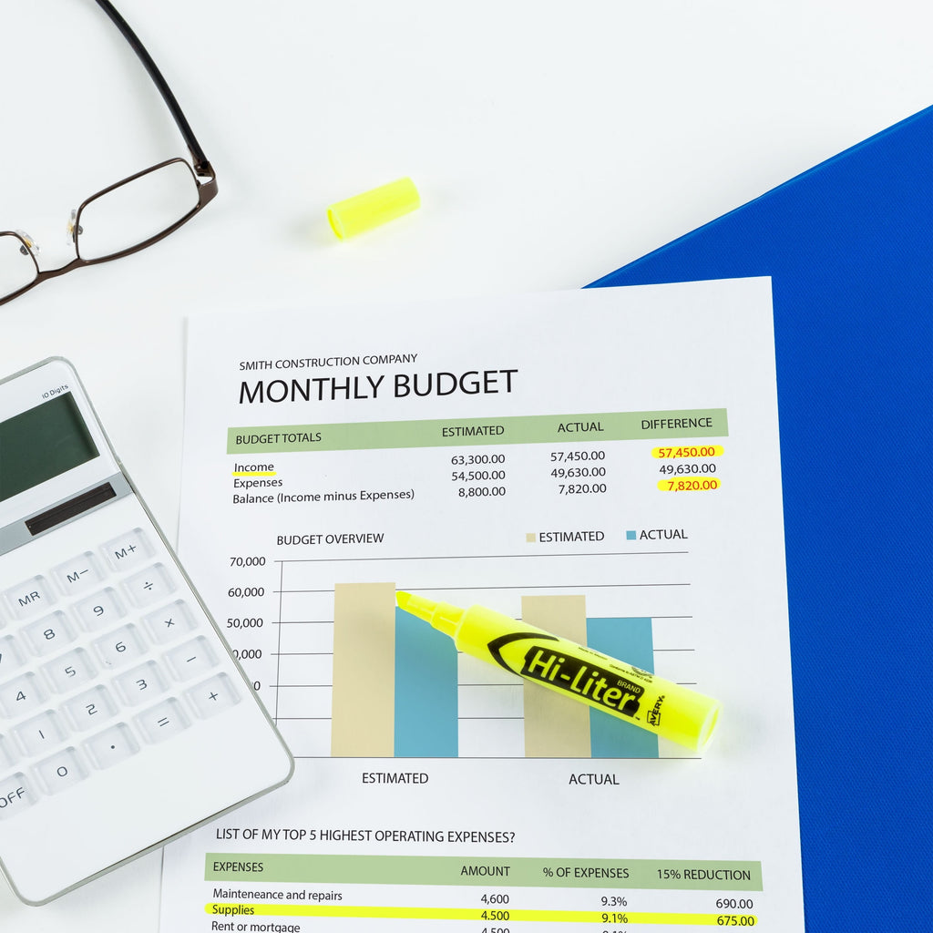 Avery Hi-Liter Desk-Style Highlighters, SmearSafe, Chisel Tip, 2 Yellow Highlighters (24081)