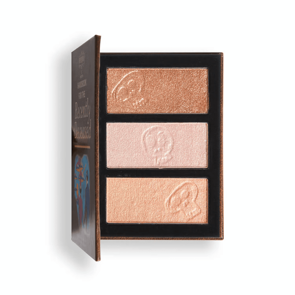 Beetlejuice Recently Deceased Book Handbook Highlighter Palette