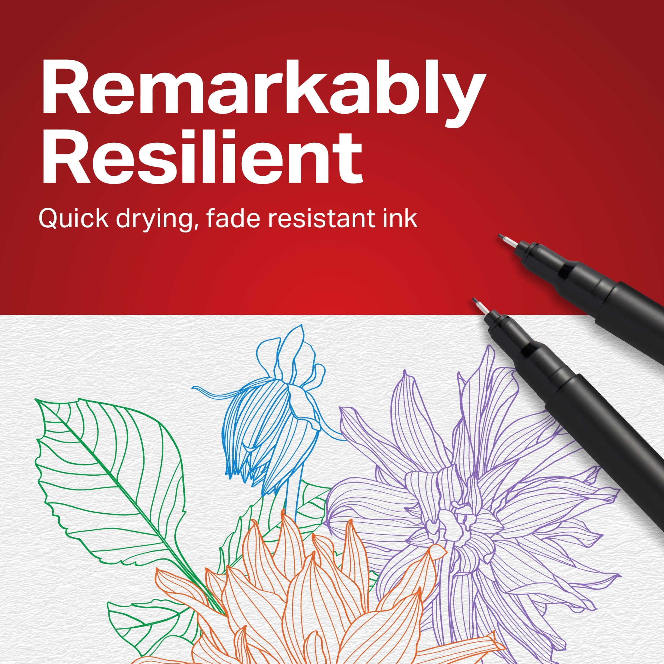 Sharpie Fine Point Pens, 0.8 mm, Assorted Colors, 4 Count