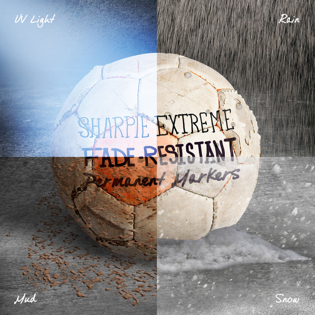 Sharpie Extreme Permanent Markers, Fine Point, Black, 2 Count