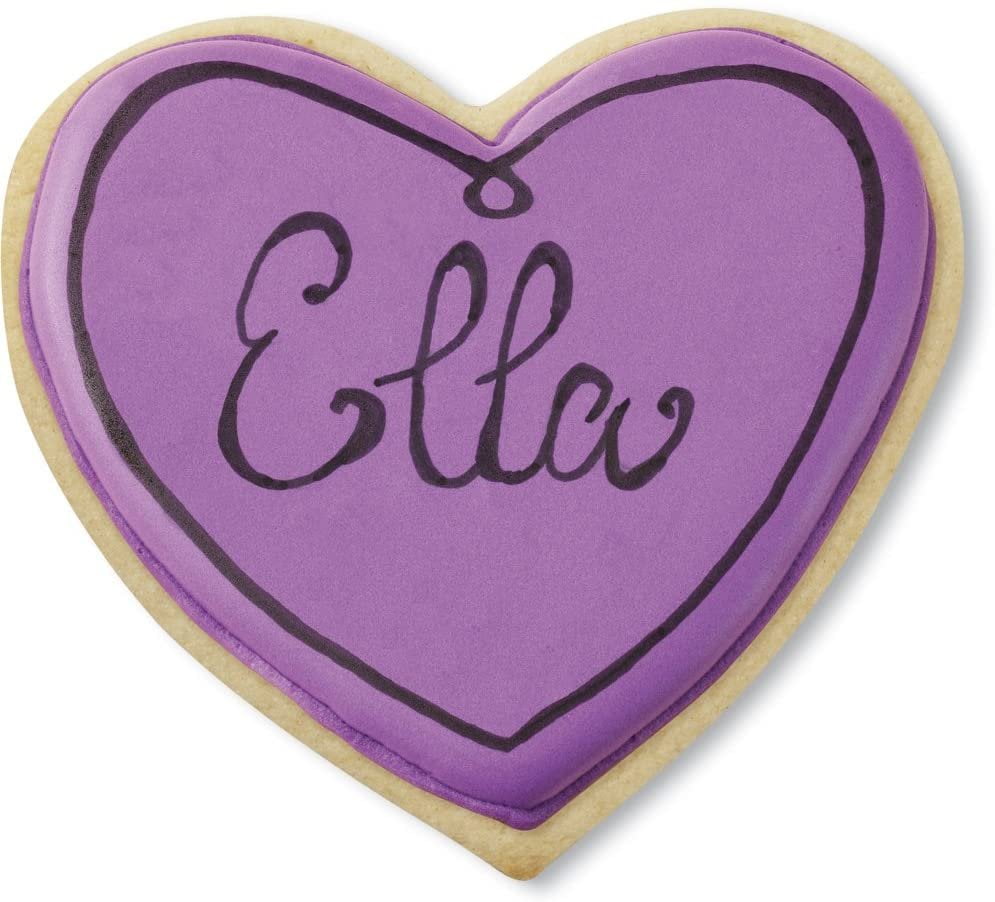 Wilton FoodWriter Edible Color Marker Set, 2-Piece, Black Food Marker for Desserts