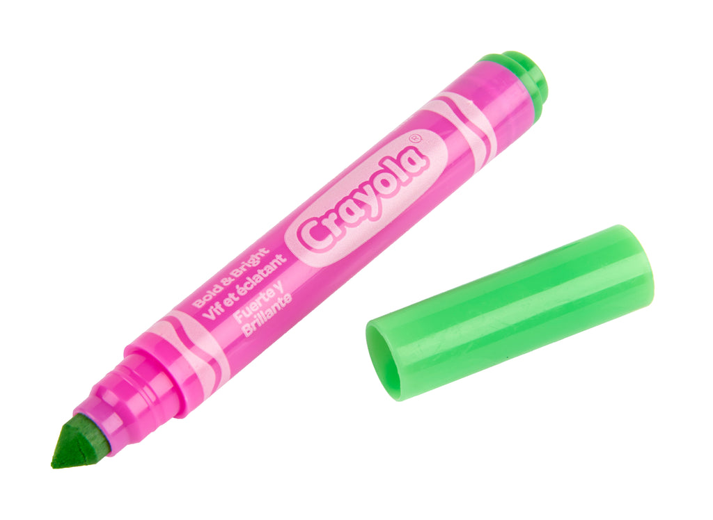 Crayola Broad Line Markers, 10 Ct Bold & Bright, School Supplies for Teachers and Kids