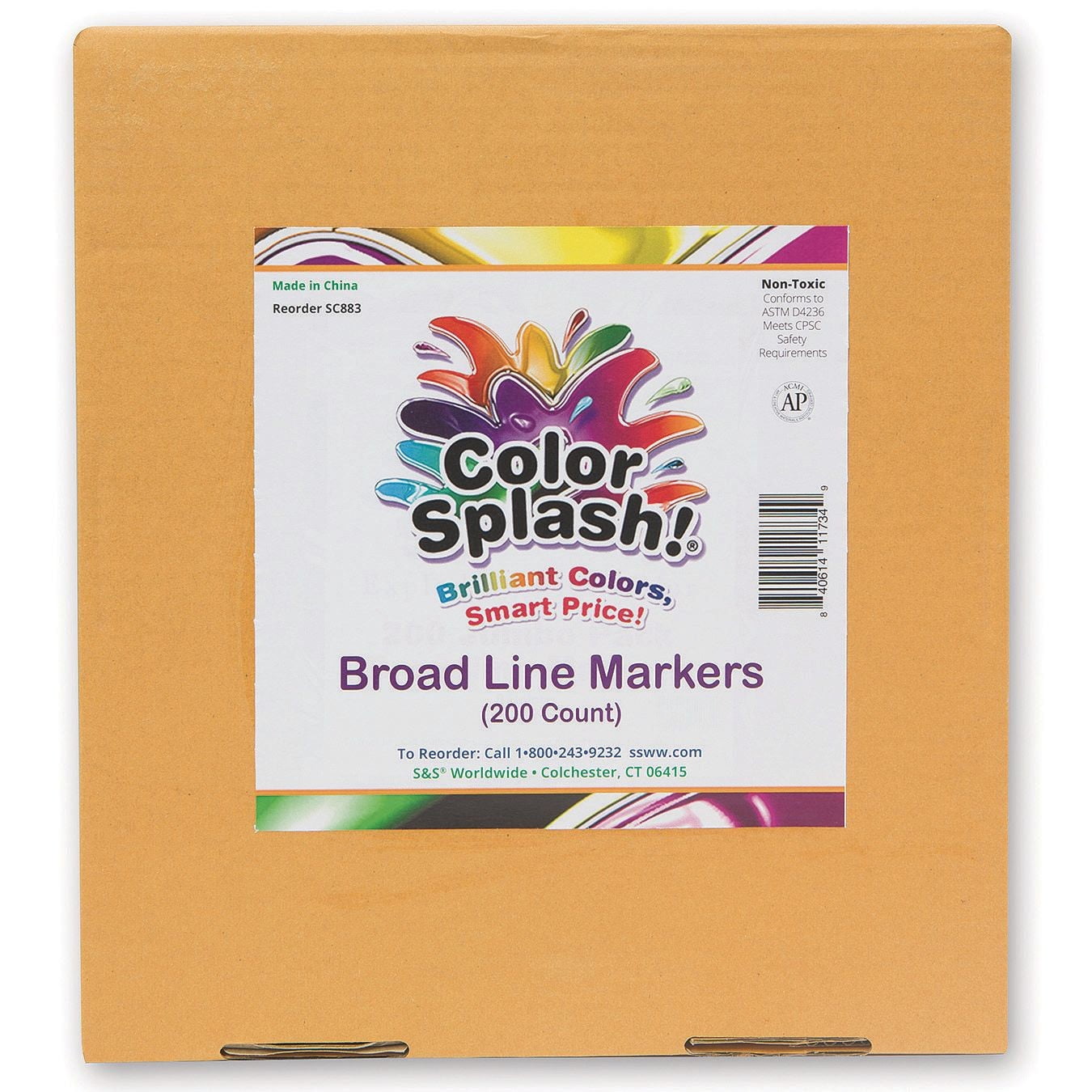Color Splash!® Broad Line Marker PlusPack (Pack of 200)