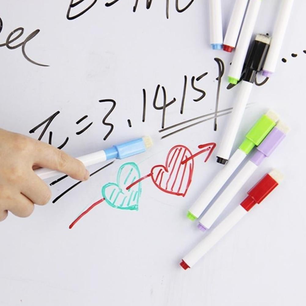 SHIBUN Dry Erase Marker with Dry Wipe Bag, Random Color