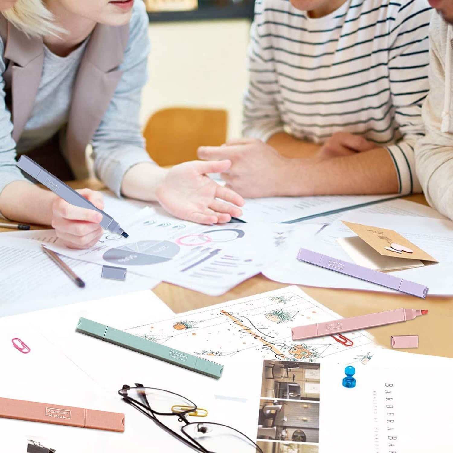 Bible Journaling Kit, Bible Highlighters and Pens Bible Tabs, Office Journal DIY Home, Bible Study Kit