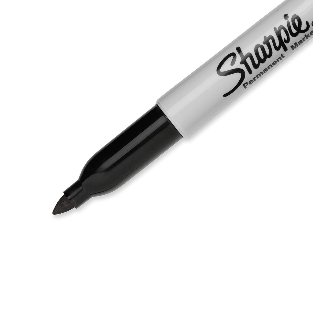 Sharpie Fine Point Permanent Marker Black Dozen 30001