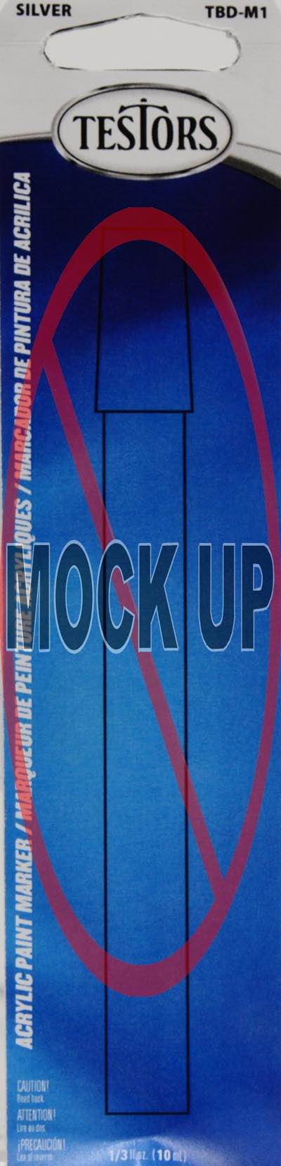 PNT MKR GLS SLV 0.33OZ (Pack of 1)