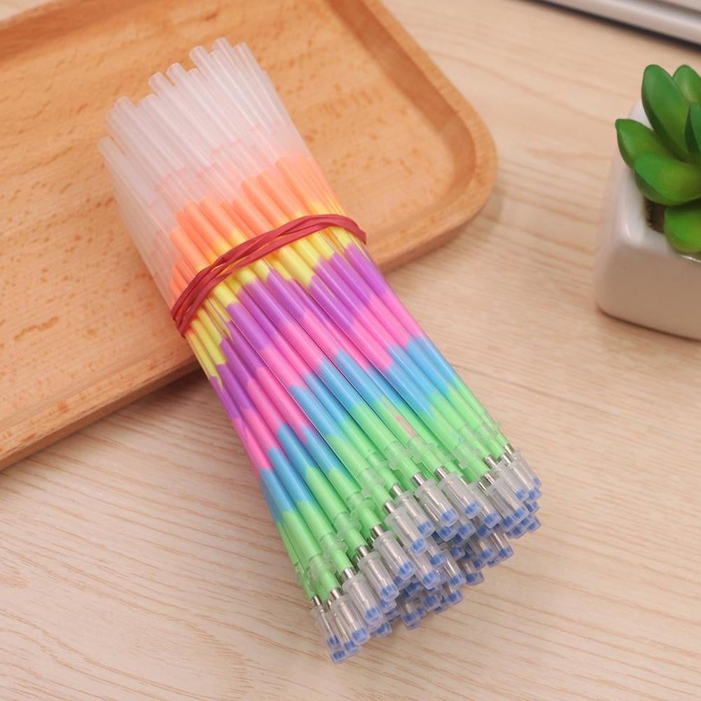 Multi Color Rainbow Highlighters Gel Pens Pens Paint Fluoresc Pen *1 2022 M4B4