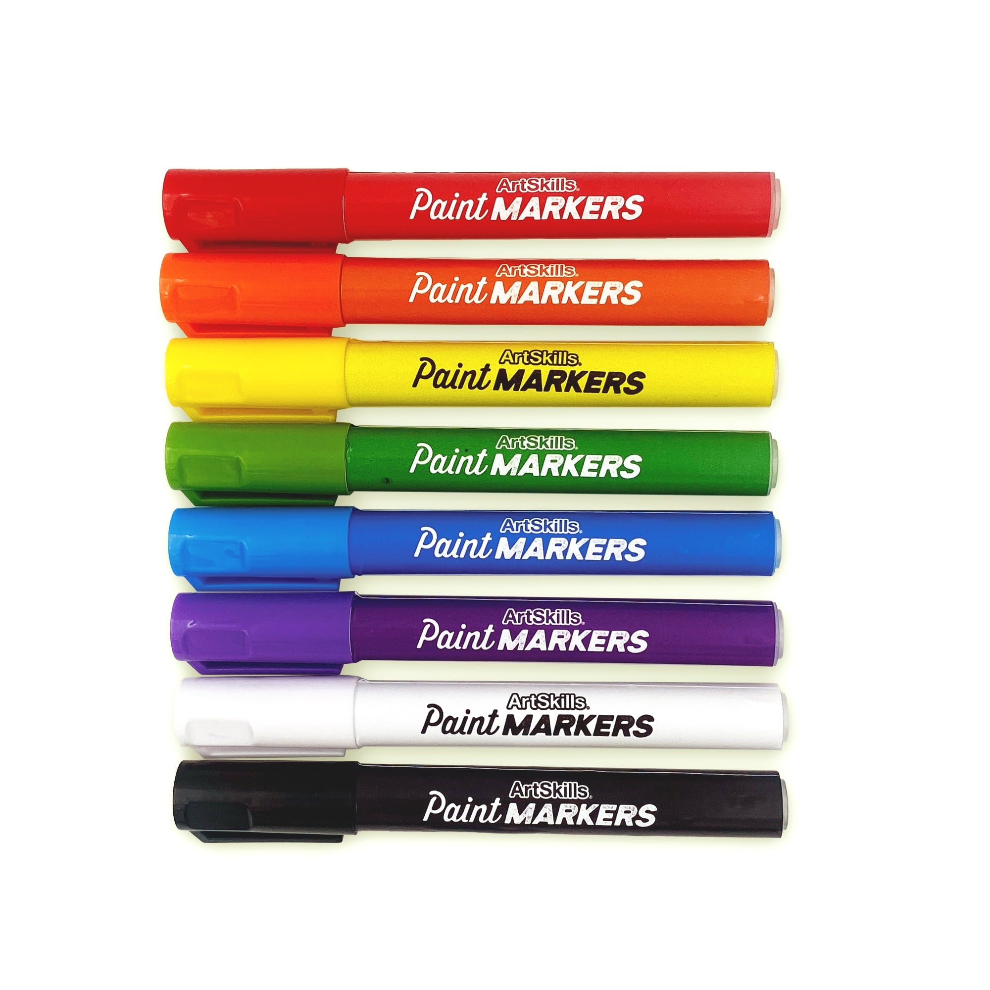 ArtSkills Paint Markers for Arts and Crafts, Art Markers for Kids & Teens, 8 Count
