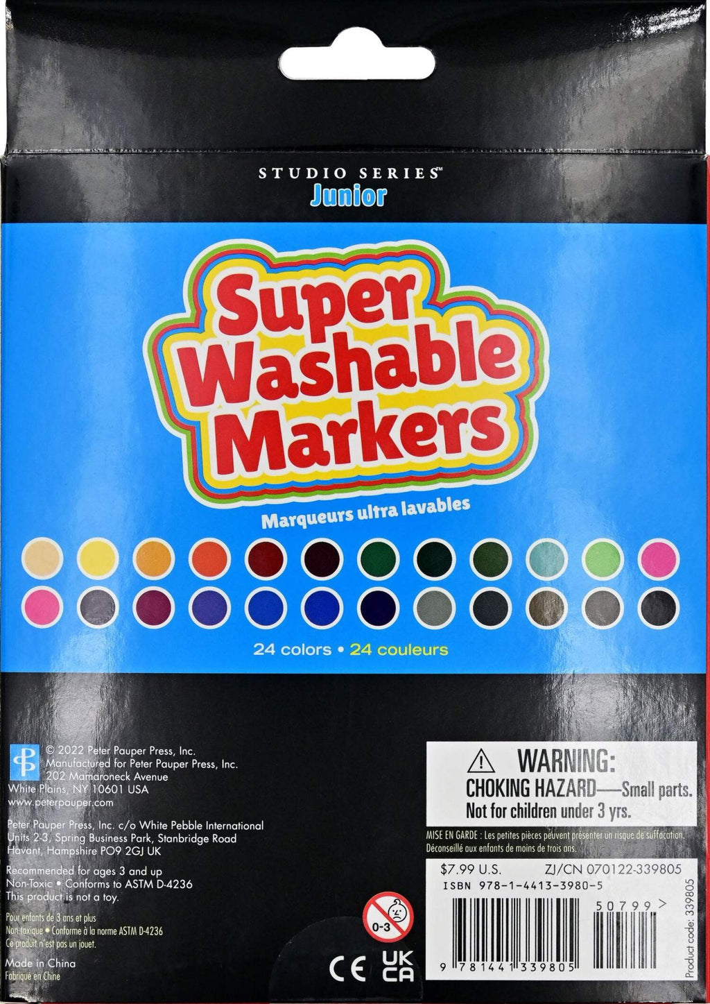 Super Washable Markers (Set of 24) (Other)