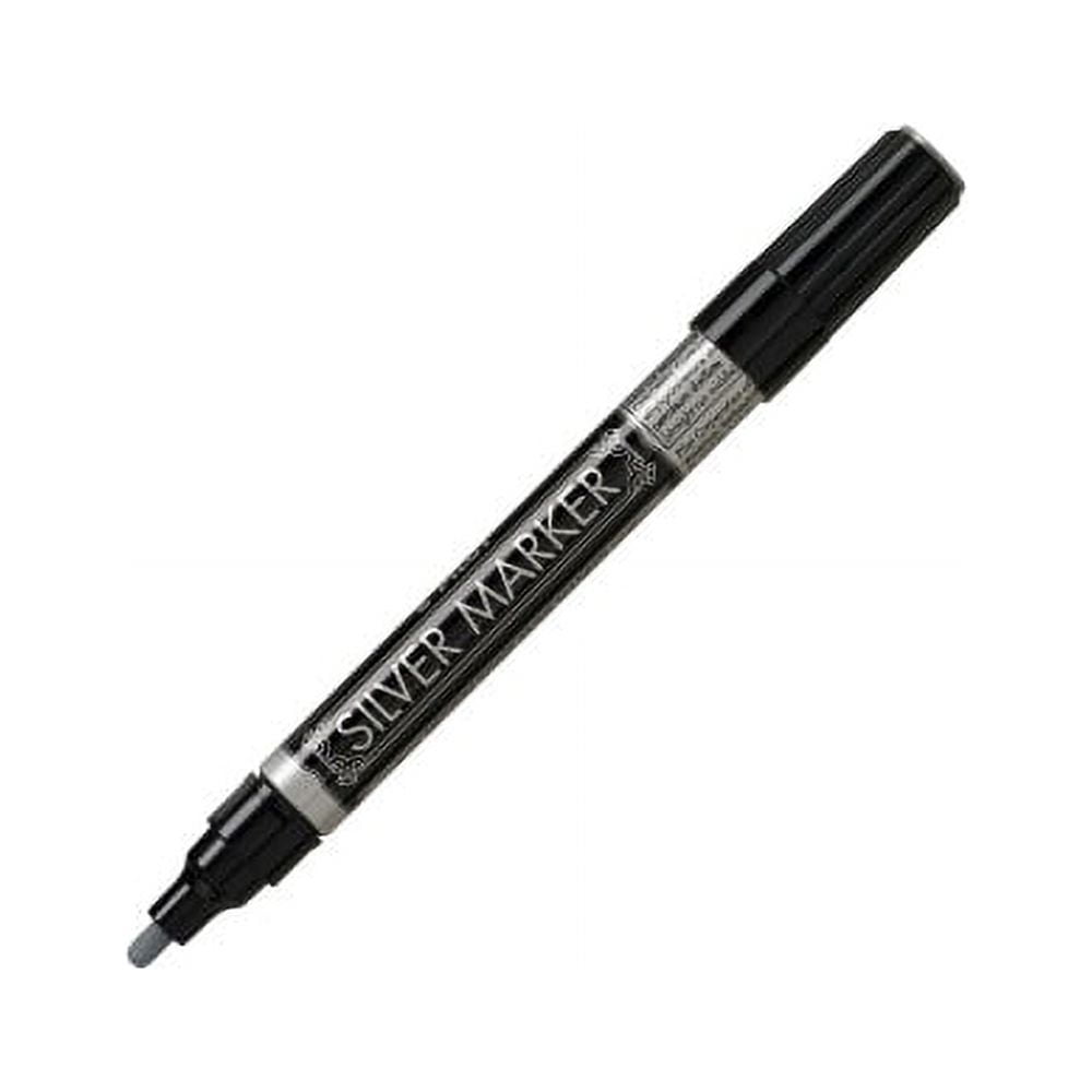 Pilot Metallic Permanent Marker, Medium, Silver