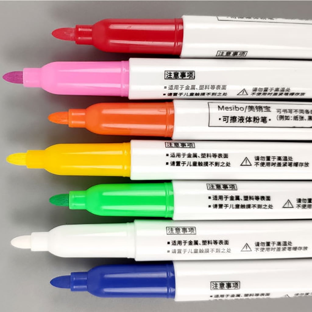 Lzobxe Washable Marker, Assorted Colors, 7 Count
