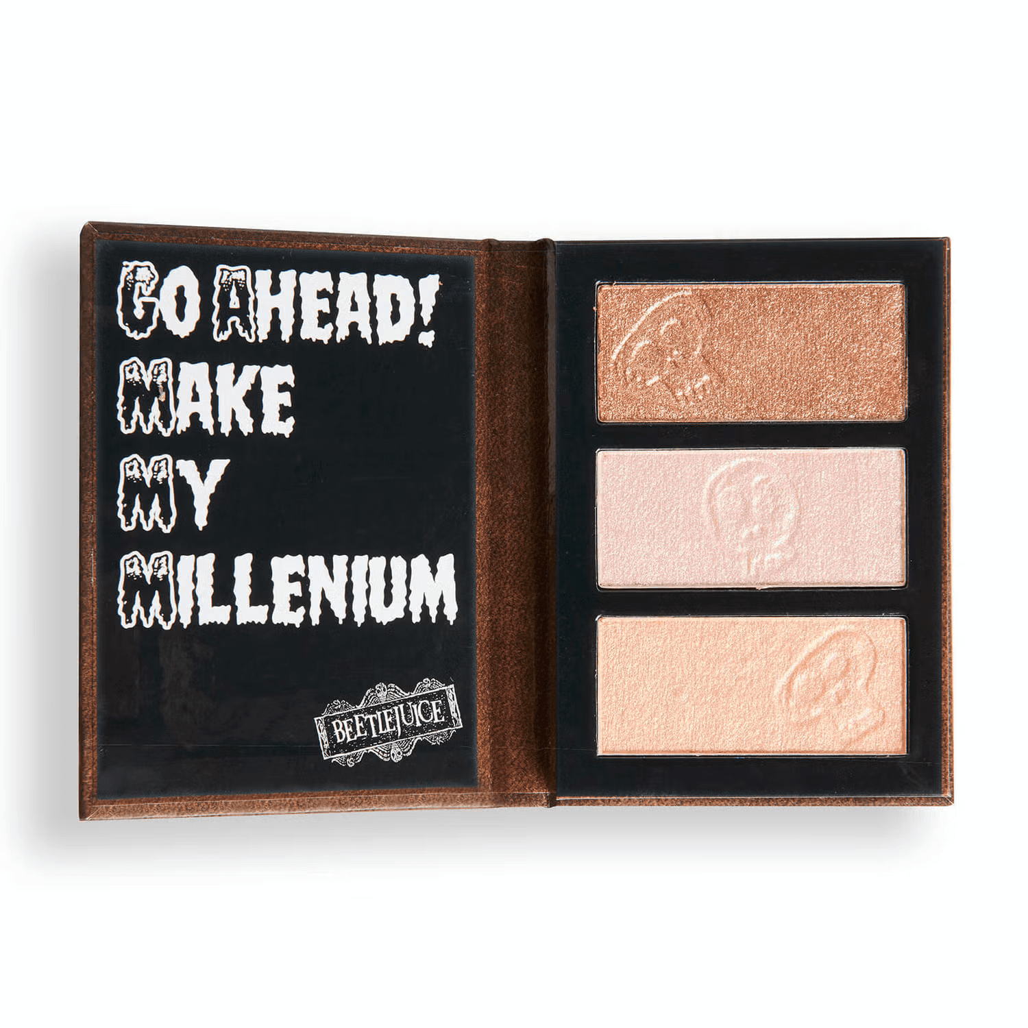 Beetlejuice Recently Deceased Book Handbook Highlighter Palette