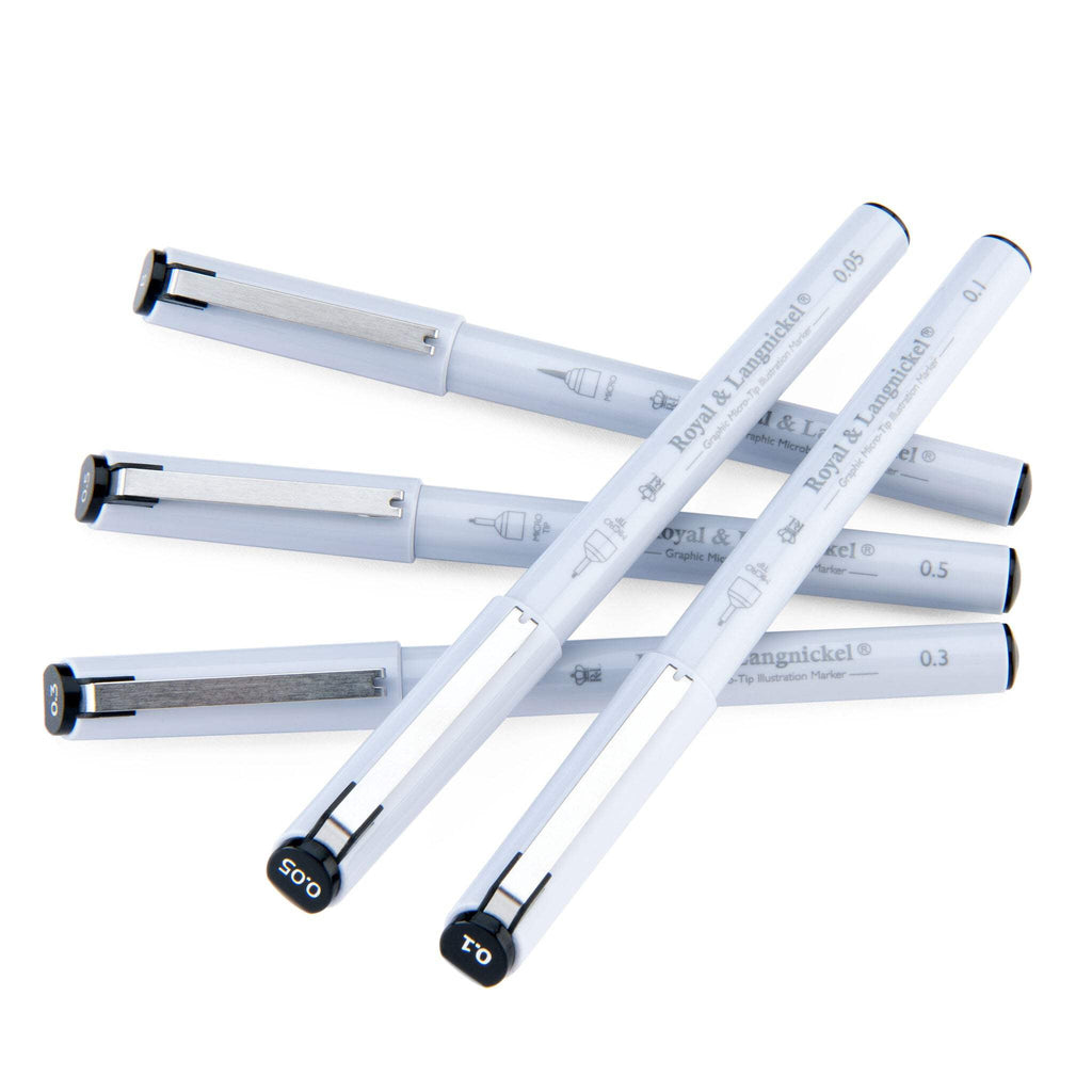 Royal & Langnickel 5pc Graphic Illustration Markers