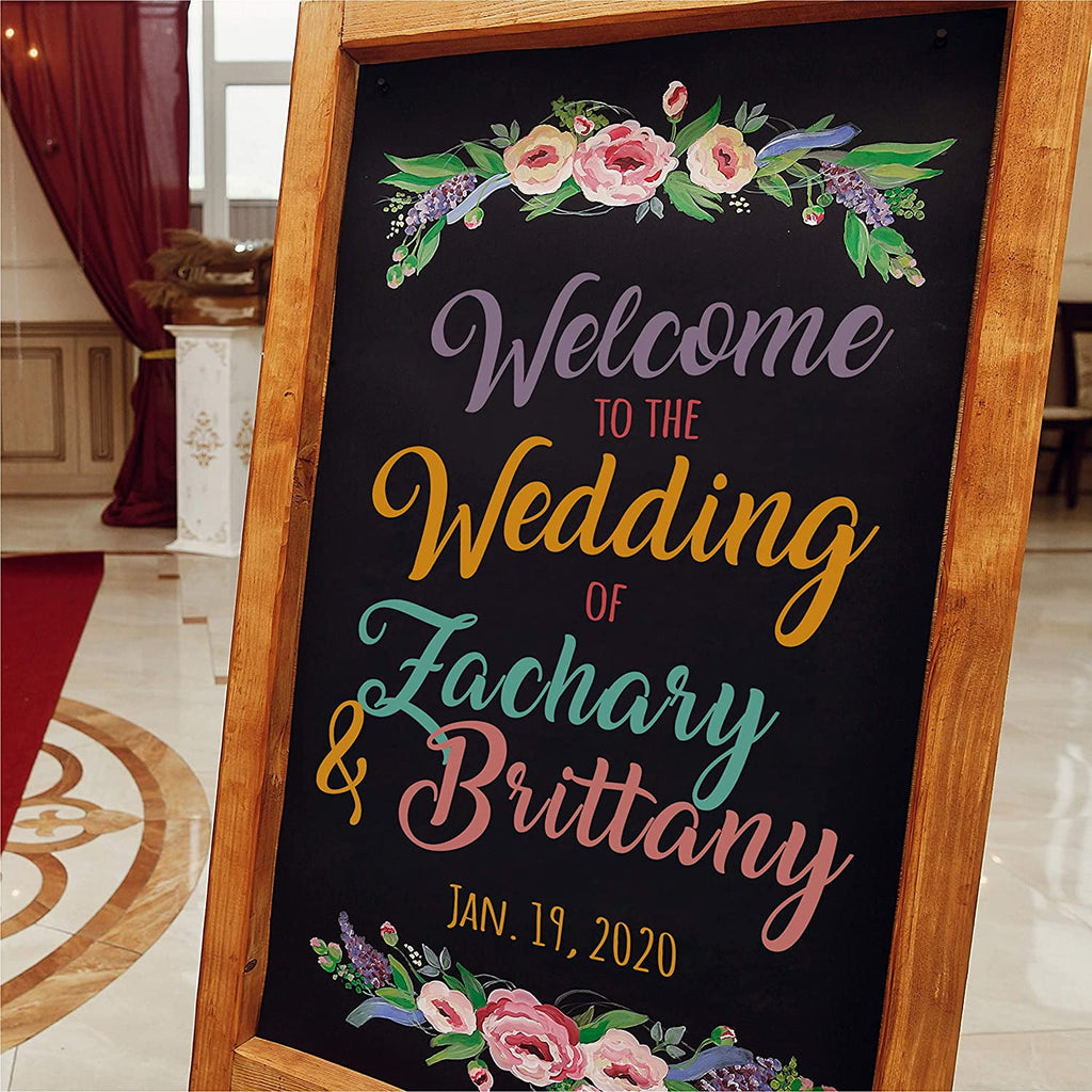 Chalky Crown - Liquid Chalk Markers  for Signs, Windows, Blackboard, Glass - Reversible Tip (8 Pack, 6mm)