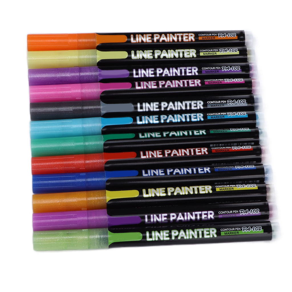 Markers, Paint Markers Waterproof For Birthday Gift For Graffiti For Painting