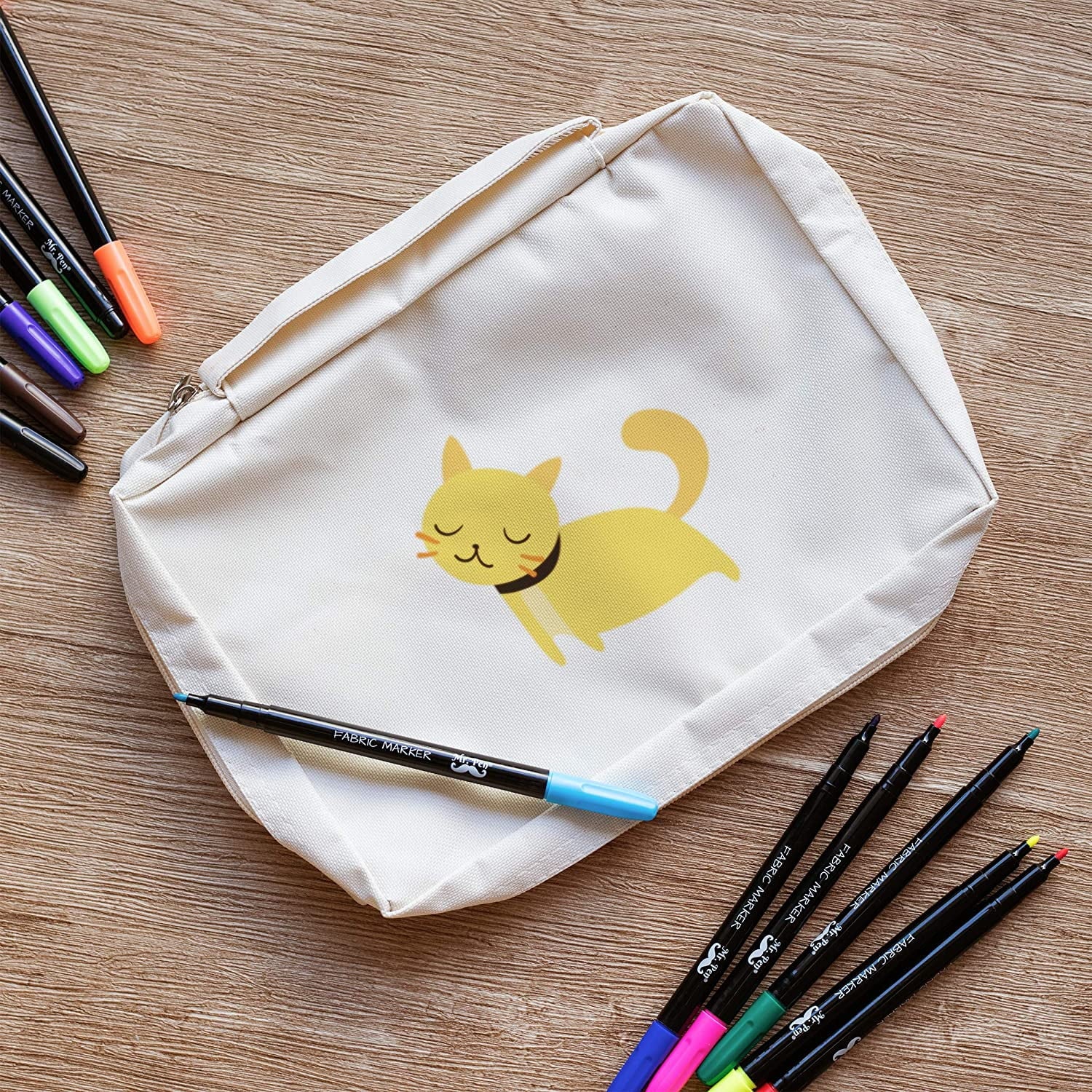 Mr. Pen- Fabric Markers, 12 Pack, Marker for Clothes