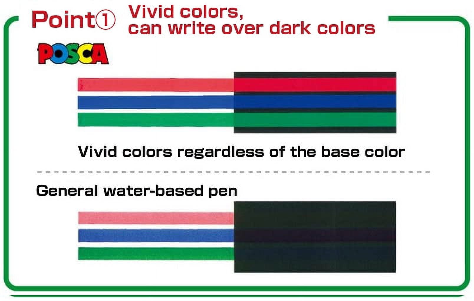 Posca Paint Marker Pen Medium Point (PC-5M) 29 Colors Full Set with Original Box Japan Import