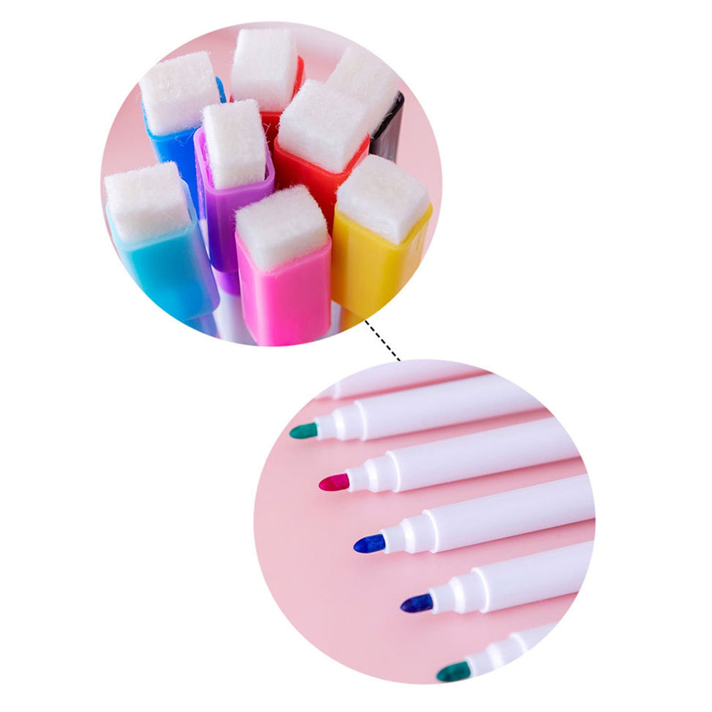 LKXGBMY Magnetic Dry Erase Markers with Eraser Cap, White Board Mini Dry erase Markers Bulk, Fine Point Tip White Board Markers for Teachers Office Home Supplies,1pc Black