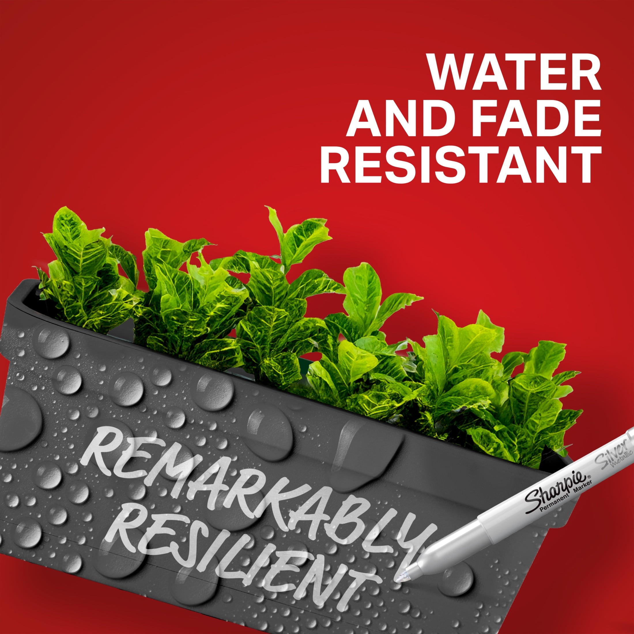 Sharpie Metallic Permanent Markers, Fine Tip, Assorted, 6 Count