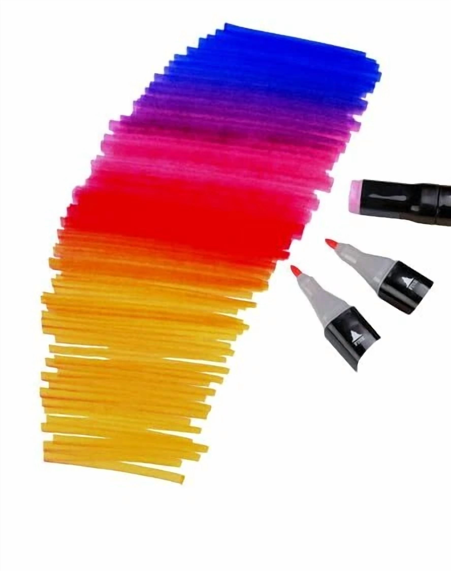 24 Premium Dual-Tip Fabric Markers -Permanent For Clothes, Shoes, Etc