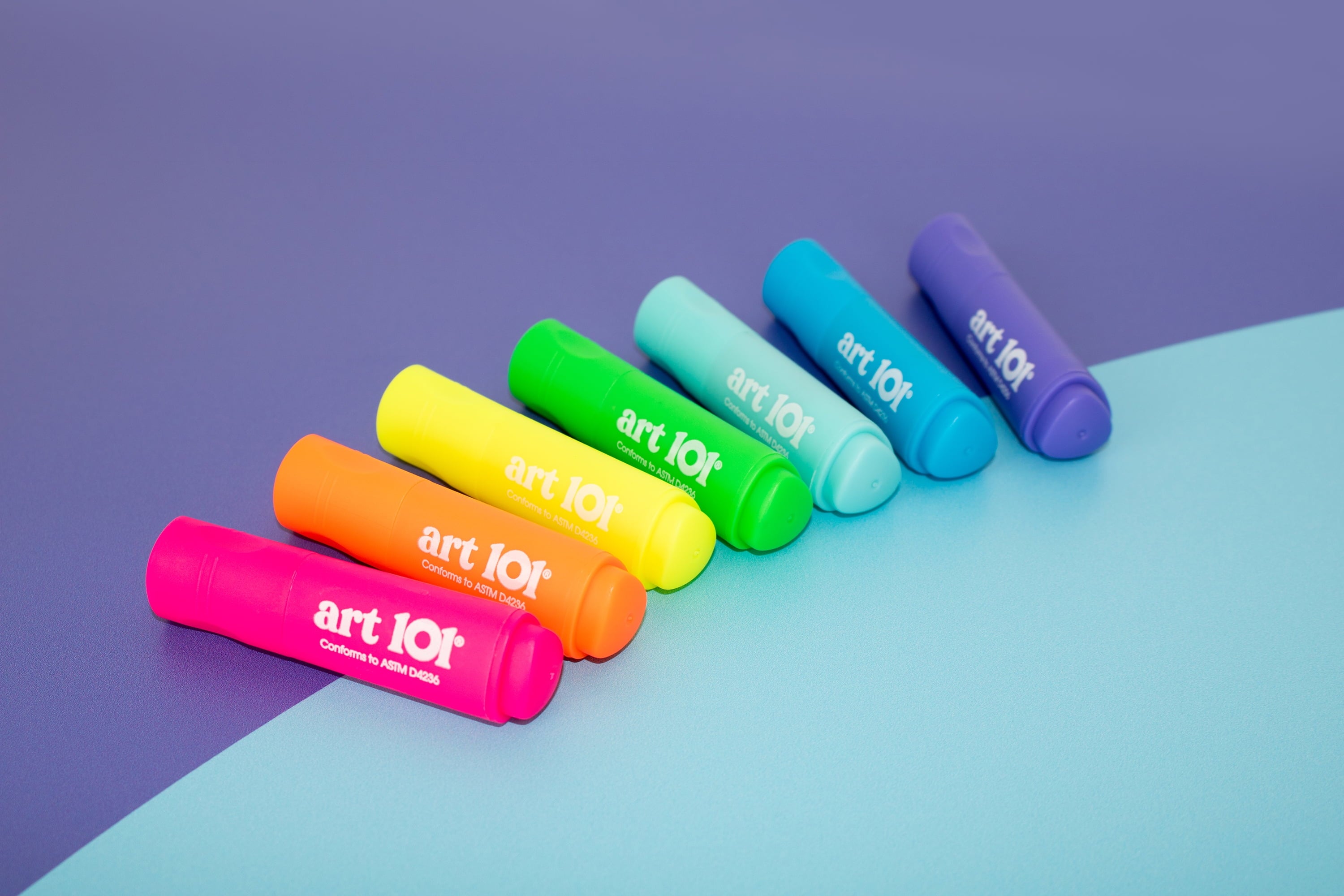 Art 101 Creative Tools Funky Chunky Mini Markers, Coloring Set for Children to Adults