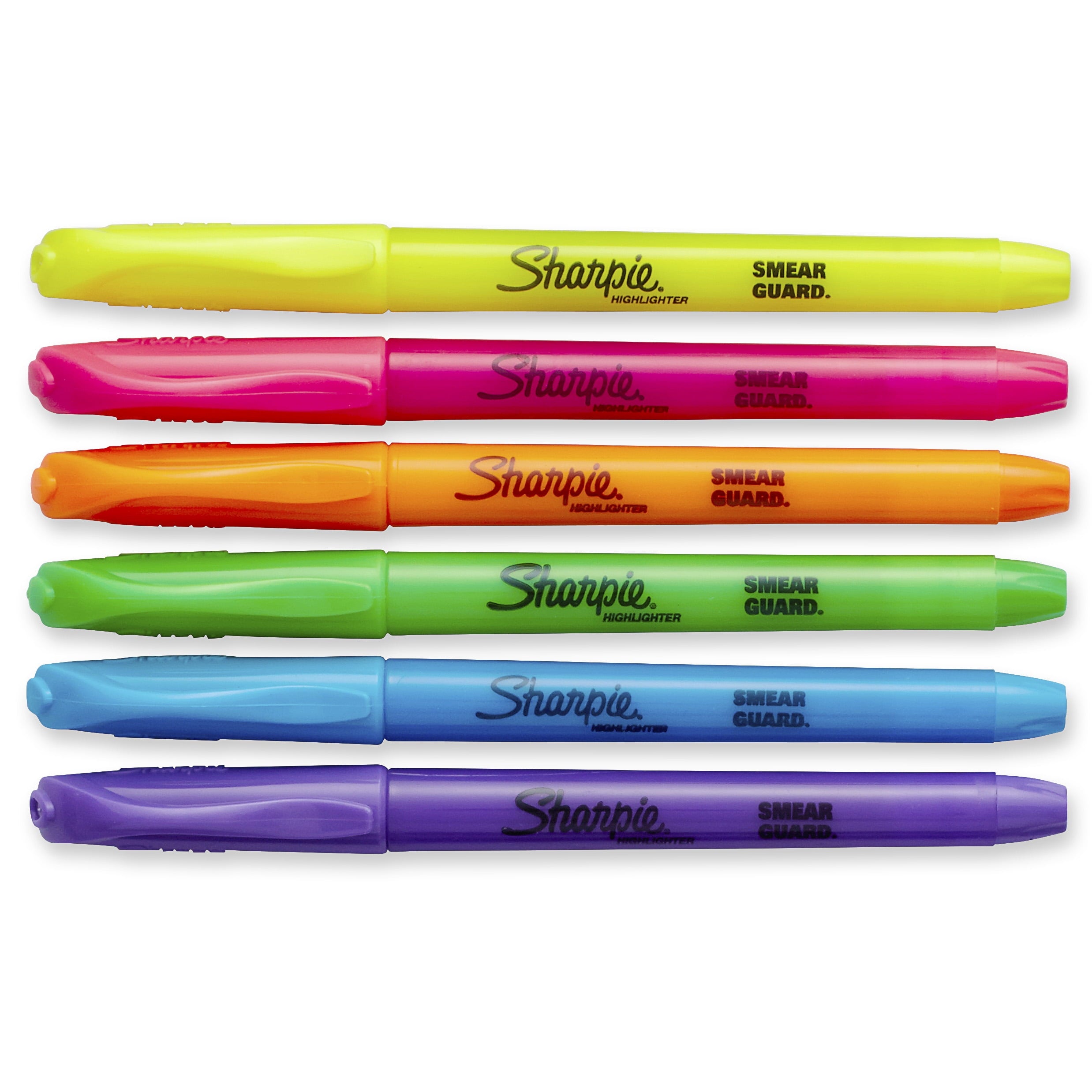 Sharpie Pocket Highlighters, Chisel Tip, 24 Count