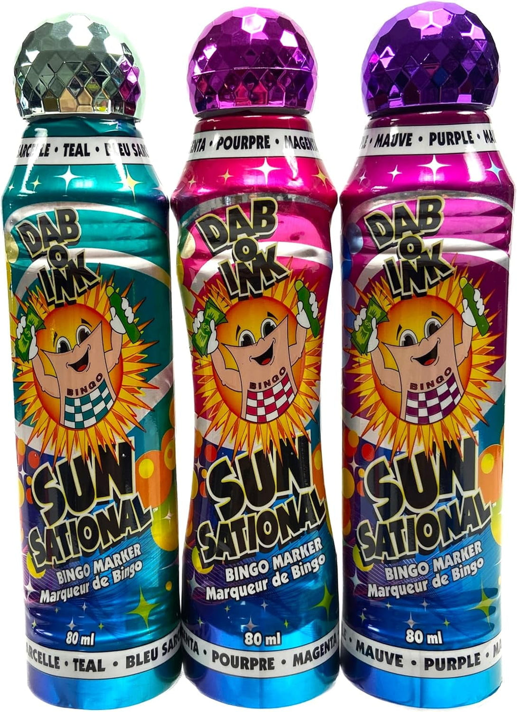 Lucky Lady Dauber Co. Bingo Dauber Variety Pack, 12 Count, 1 Pack